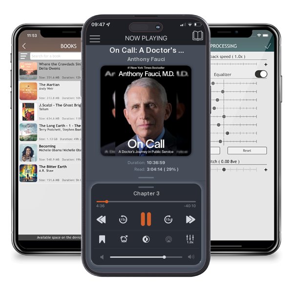 Download fo free audiobook On Call: A Doctor's Journey in Public Service by Anthony Fauci and listen anywhere on your iOS devices in the ListenBook app.