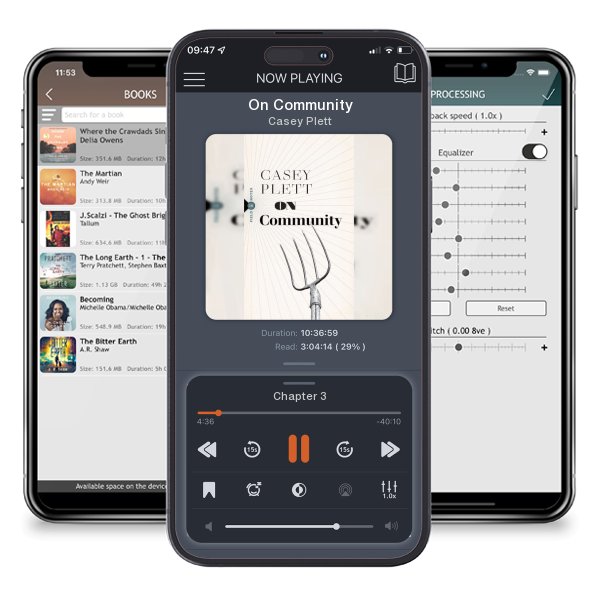 Download fo free audiobook On Community by Casey Plett and listen anywhere on your iOS devices in the ListenBook app.