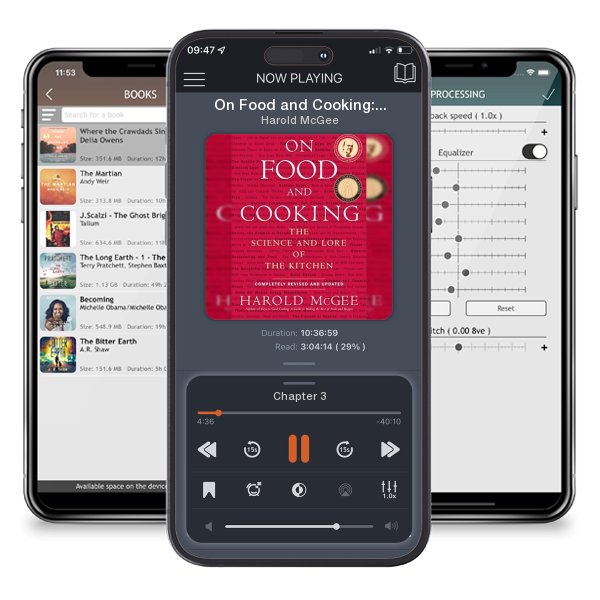Download fo free audiobook On Food and Cooking: On Food and Cooking by Harold McGee and listen anywhere on your iOS devices in the ListenBook app.