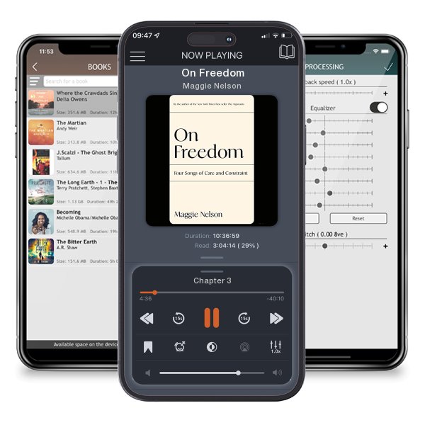 Download fo free audiobook On Freedom by Maggie Nelson and listen anywhere on your iOS devices in the ListenBook app.