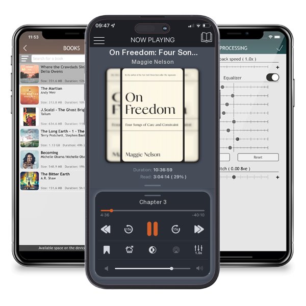 Download fo free audiobook On Freedom: Four Songs of Care and Constraint by Maggie Nelson and listen anywhere on your iOS devices in the ListenBook app.