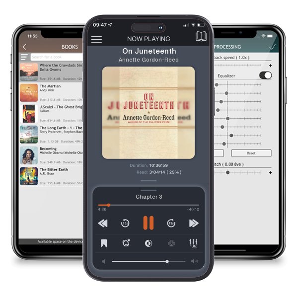 Download fo free audiobook On Juneteenth by Annette Gordon-Reed and listen anywhere on your iOS devices in the ListenBook app.
