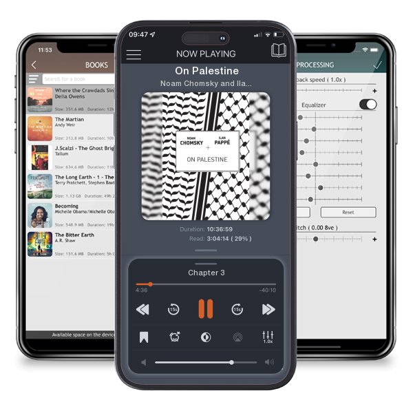 Download fo free audiobook On Palestine by Noam Chomsky and Ilan Pappé and listen anywhere on your iOS devices in the ListenBook app.
