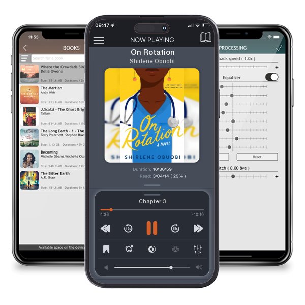 Download fo free audiobook On Rotation by Shirlene Obuobi and listen anywhere on your iOS devices in the ListenBook app.