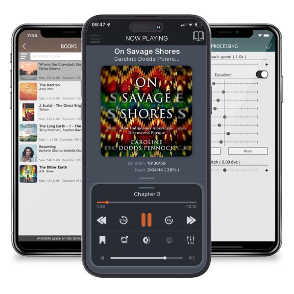 Download fo free audiobook On Savage Shores by Caroline Dodds Pennock and listen anywhere on your iOS devices in the ListenBook app.