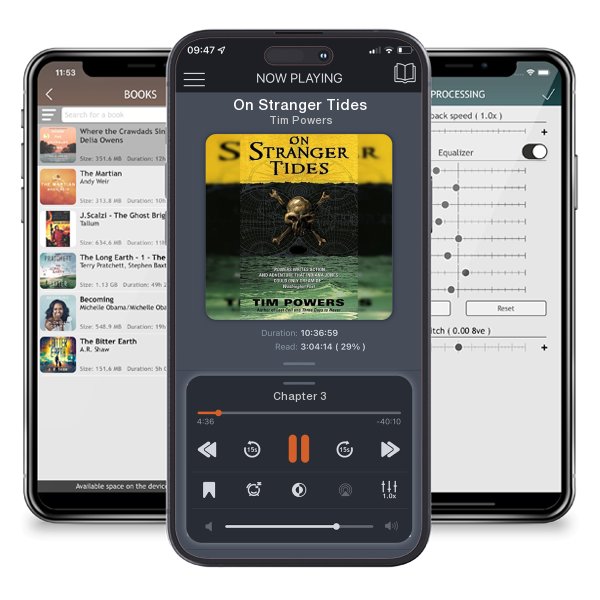 Download fo free audiobook On Stranger Tides by Tim Powers and listen anywhere on your iOS devices in the ListenBook app.