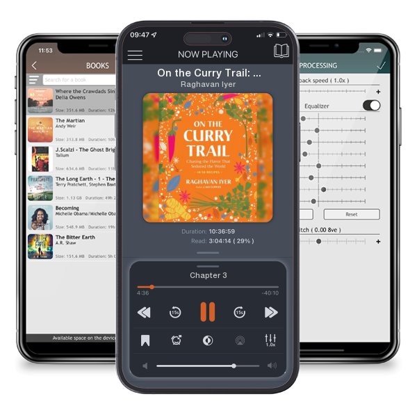 Download fo free audiobook On the Curry Trail: Chasing the Flavor That Seduced the World by Raghavan Iyer and listen anywhere on your iOS devices in the ListenBook app.