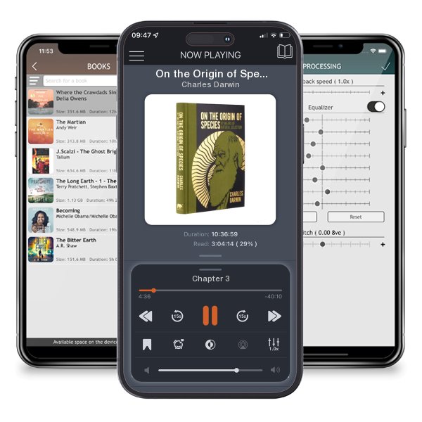 Download fo free audiobook On the Origin of Species by Charles Darwin and listen anywhere on your iOS devices in the ListenBook app.