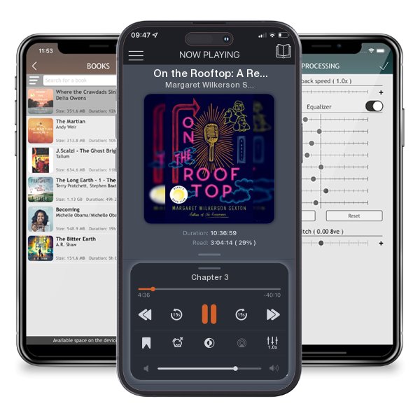 Download fo free audiobook On the Rooftop: A Reese's Book Club Pick by Margaret Wilkerson Sexton and listen anywhere on your iOS devices in the ListenBook app.