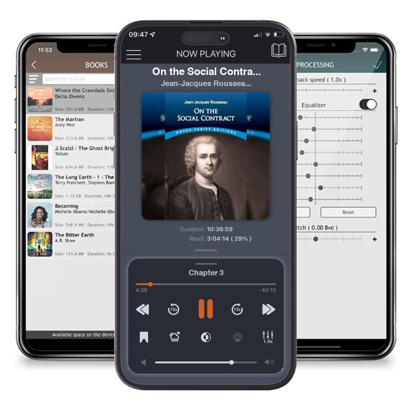 Download fo free audiobook On the Social Contract by Jean-Jacques Rousseau and listen anywhere on your iOS devices in the ListenBook app.