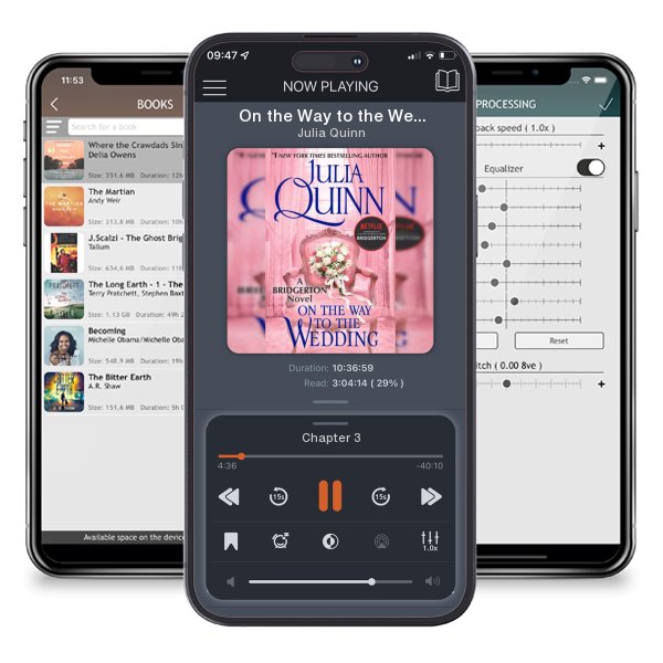 Download fo free audiobook On the Way to the Wedding: Bridgerton by Julia Quinn and listen anywhere on your iOS devices in the ListenBook app.