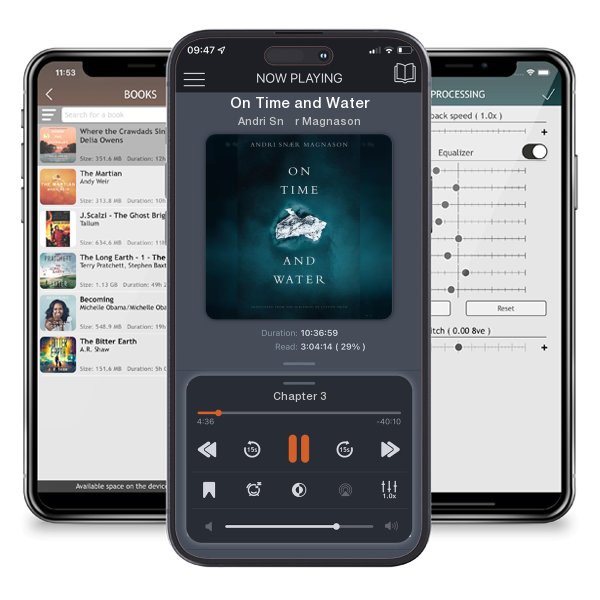 Download fo free audiobook On Time and Water by Andri Snær Magnason and listen anywhere on your iOS devices in the ListenBook app.