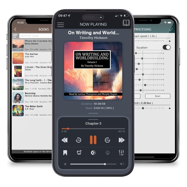 Download fo free audiobook On Writing and Worldbuilding - Volume I by Timothy Hickson and listen anywhere on your iOS devices in the ListenBook app.