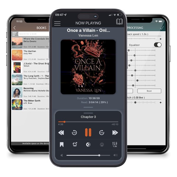 Download fo free audiobook Once a Villain - Only a Monster by Vanessa Len and listen anywhere on your iOS devices in the ListenBook app.