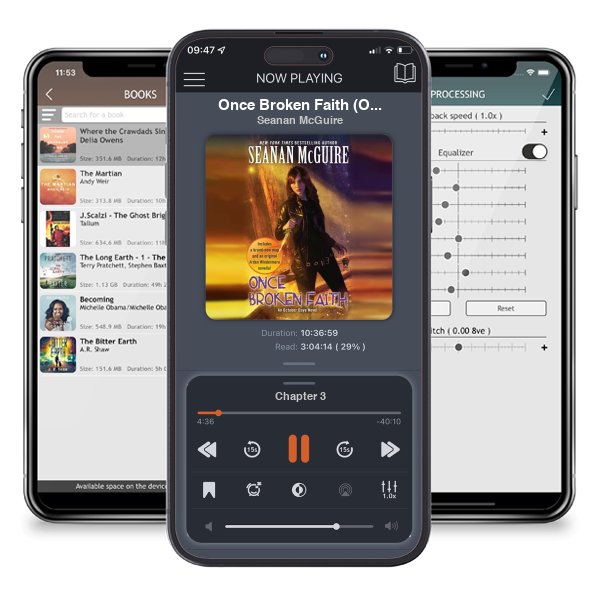 Download fo free audiobook Once Broken Faith (October Daye, #10) by Seanan McGuire and listen anywhere on your iOS devices in the ListenBook app.