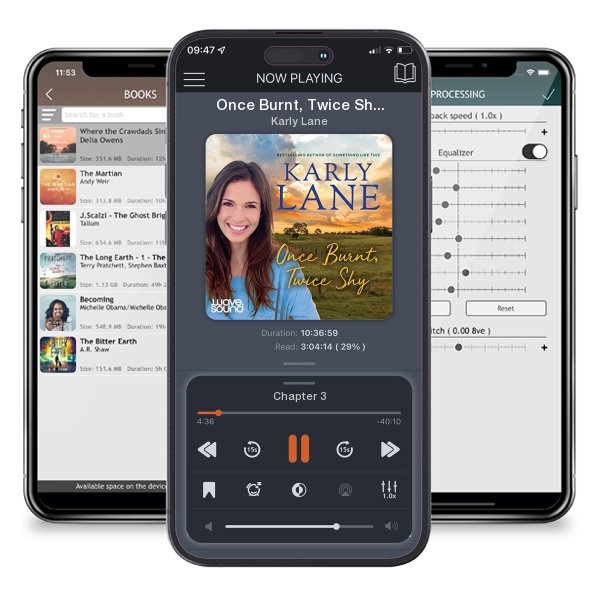 Download fo free audiobook Once Burnt, Twice Shy by Karly Lane and listen anywhere on your iOS devices in the ListenBook app.