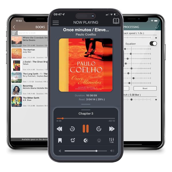 Descargar audiolibro gratis Once minutos / Eleven Minutes by Paulo Coelho y escuchar en cualquier lugar en sus dispositivos iOS en la aplicación ListenBook.