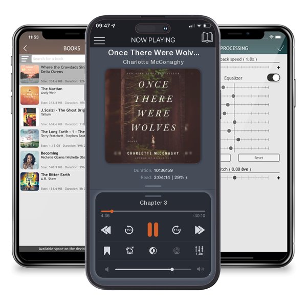 Download fo free audiobook Once There Were Wolves by Charlotte McConaghy and listen anywhere on your iOS devices in the ListenBook app.