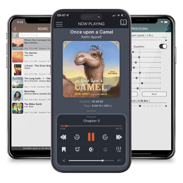 Download fo free audiobook Once upon a Camel by Kathi Appelt and listen anywhere on your iOS devices in the ListenBook app.