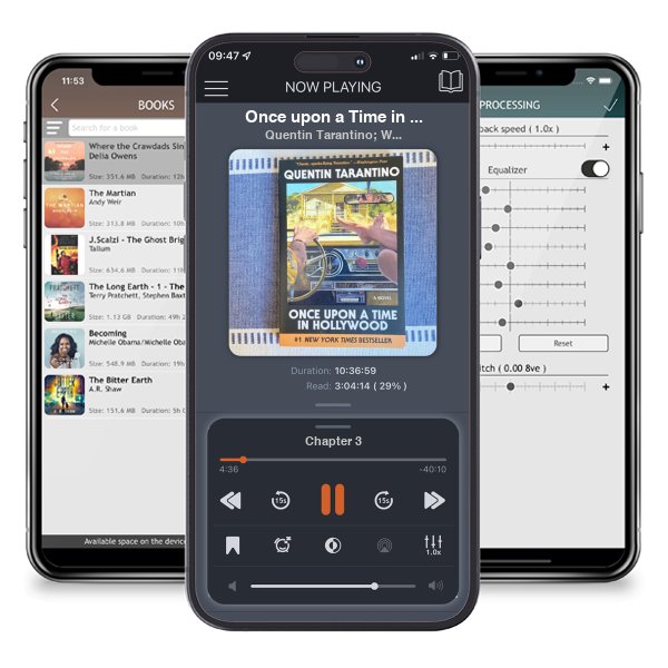 Download fo free audiobook Once upon a Time in Hollywood by Quentin Tarantino; Walter Kirn and listen anywhere on your iOS devices in the ListenBook app.