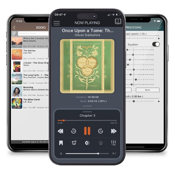 Download fo free audiobook Once Upon a Tome: The Misadventures of a Rare Bookseller by Oliver Darkshire and listen anywhere on your iOS devices in the ListenBook app.