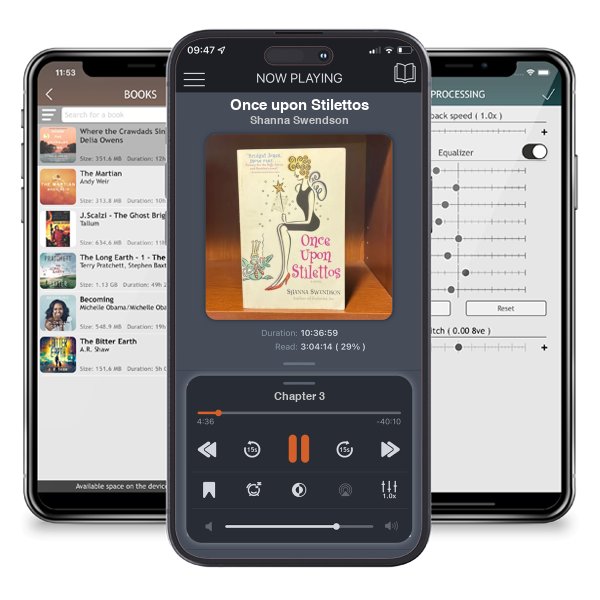 Download fo free audiobook Once upon Stilettos by Shanna Swendson and listen anywhere on your iOS devices in the ListenBook app.