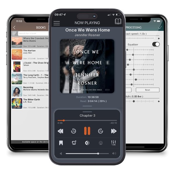 Download fo free audiobook Once We Were Home by Jennifer Rosner and listen anywhere on your iOS devices in the ListenBook app.