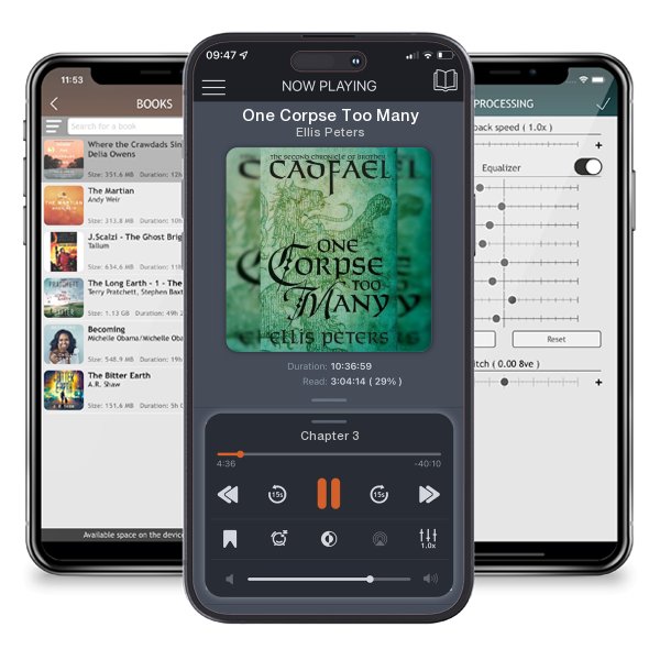 Download fo free audiobook One Corpse Too Many by Ellis Peters and listen anywhere on your iOS devices in the ListenBook app.