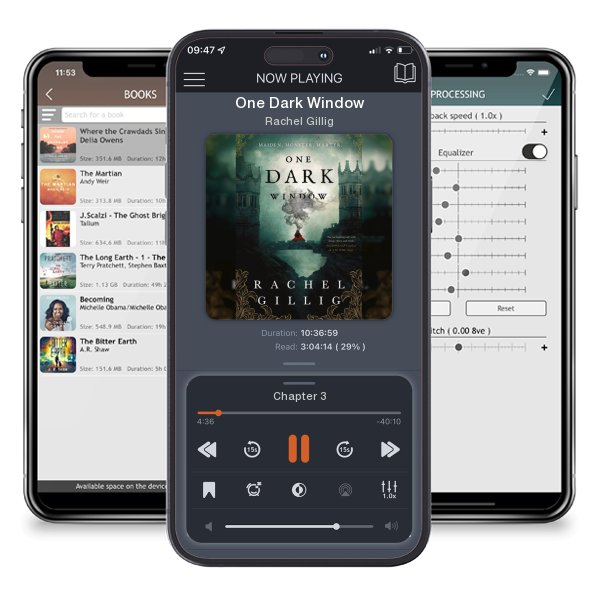 Download fo free audiobook One Dark Window by Rachel Gillig and listen anywhere on your iOS devices in the ListenBook app.