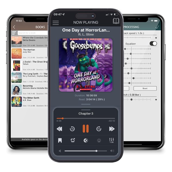 Download fo free audiobook One Day at HorrorLand (Classic Goosebumps #5) by R. L. Stine and listen anywhere on your iOS devices in the ListenBook app.