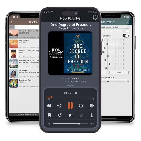 Download fo free audiobook One Degree of Freedom by Taryn R. Hutchison and listen anywhere on your iOS devices in the ListenBook app.