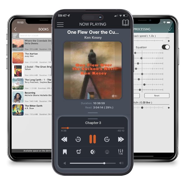 Download fo free audiobook One Flew Over the Cuckoo’s Nest by Ken Kesey and listen anywhere on your iOS devices in the ListenBook app.