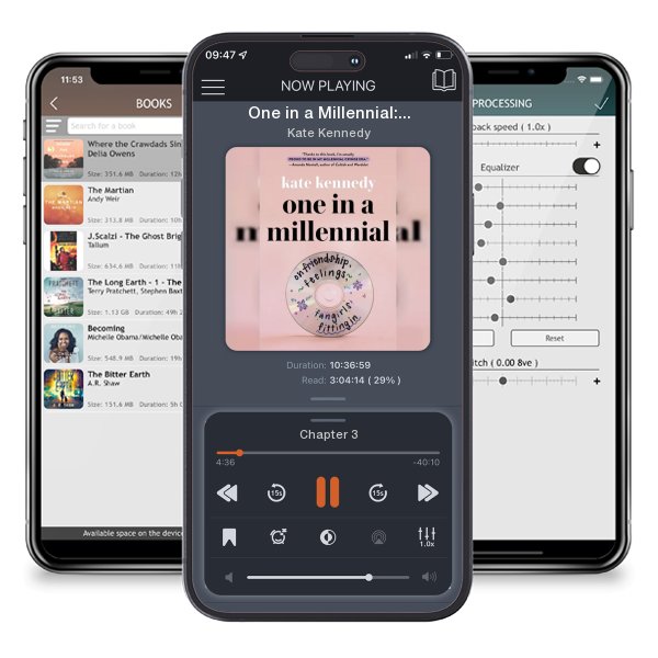Download fo free audiobook One in a Millennial: On Friendship, Feelings, Fangirls, and... by Kate Kennedy and listen anywhere on your iOS devices in the ListenBook app.