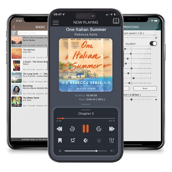 Download fo free audiobook One Italian Summer by Rebecca Serle and listen anywhere on your iOS devices in the ListenBook app.