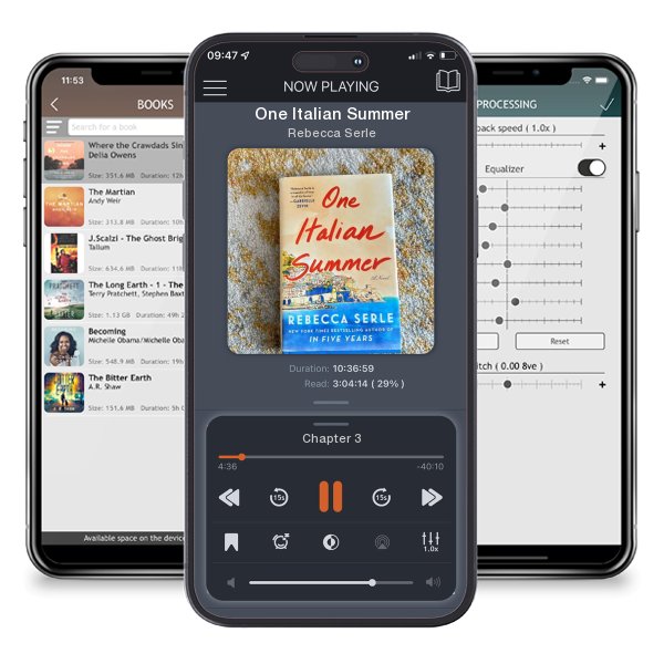 Download fo free audiobook One Italian Summer by Rebecca Serle and listen anywhere on your iOS devices in the ListenBook app.