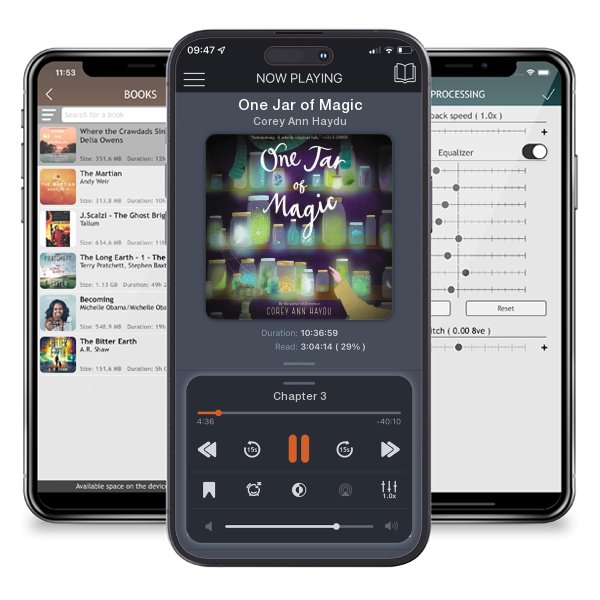 Download fo free audiobook One Jar of Magic by Corey Ann Haydu and listen anywhere on your iOS devices in the ListenBook app.