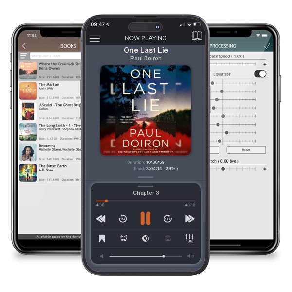 Download fo free audiobook One Last Lie by Paul Doiron and listen anywhere on your iOS devices in the ListenBook app.