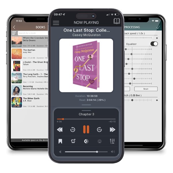 Download fo free audiobook One Last Stop: Collector's Edition by Casey McQuiston and listen anywhere on your iOS devices in the ListenBook app.