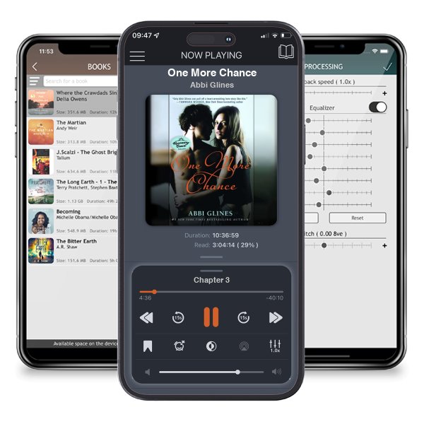 Download fo free audiobook One More Chance by Abbi Glines and listen anywhere on your iOS devices in the ListenBook app.
