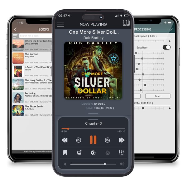 Download fo free audiobook One More Silver Dollar by Rob Bartley and listen anywhere on your iOS devices in the ListenBook app.