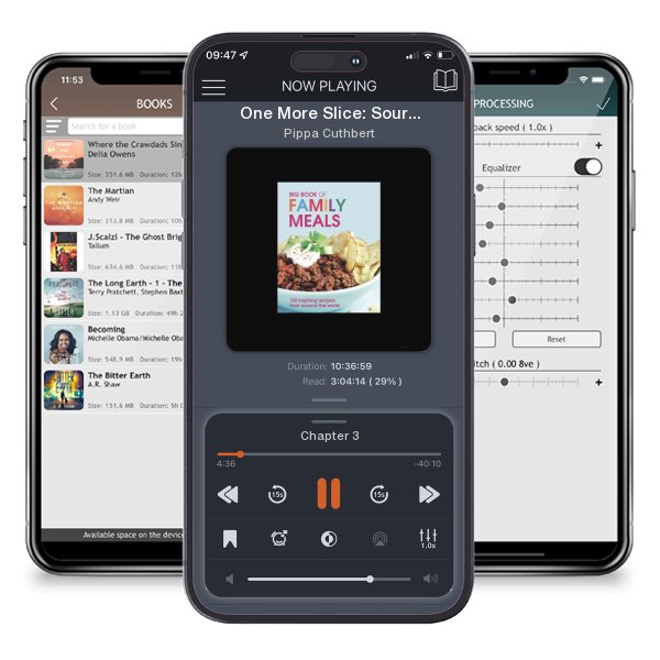 Download fo free audiobook One More Slice: Sourdough Bread, Pizza, Pasta and Sweet Pastries by Pippa Cuthbert and listen anywhere on your iOS devices in the ListenBook app.