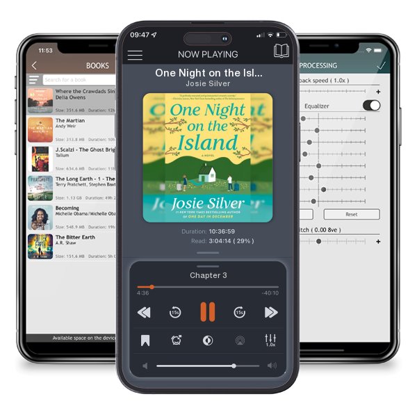 Download fo free audiobook One Night on the Island by Josie Silver and listen anywhere on your iOS devices in the ListenBook app.