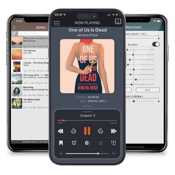 Download fo free audiobook One of Us Is Dead by Jeneva Rose and listen anywhere on your iOS devices in the ListenBook app.