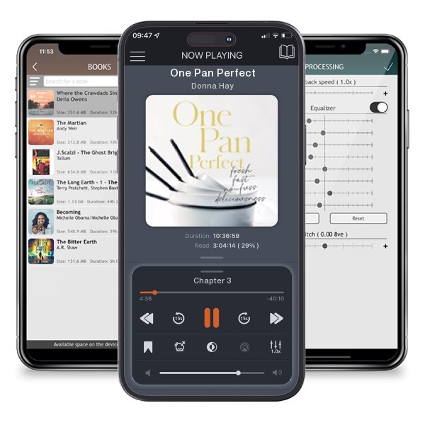Download fo free audiobook One Pan Perfect by Donna Hay and listen anywhere on your iOS devices in the ListenBook app.