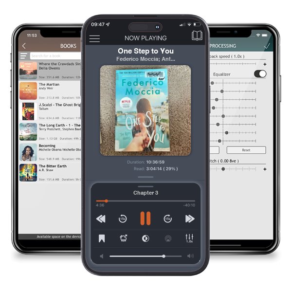 Download fo free audiobook One Step to You by Federico Moccia; Antony Shugaar and listen anywhere on your iOS devices in the ListenBook app.