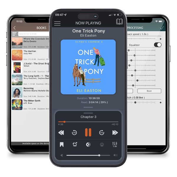 Download fo free audiobook One Trick Pony by Eli Easton and listen anywhere on your iOS devices in the ListenBook app.