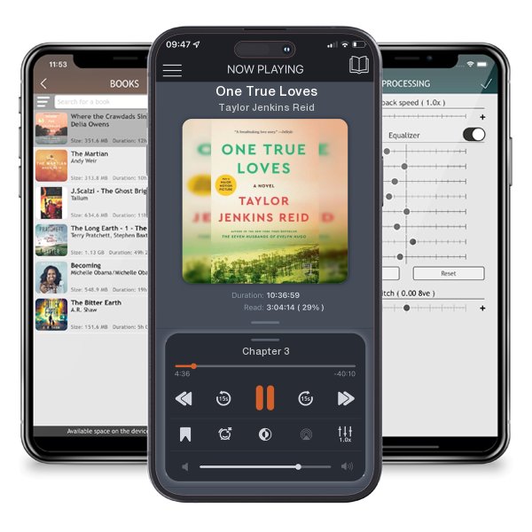 Download fo free audiobook One True Loves by Taylor Jenkins Reid and listen anywhere on your iOS devices in the ListenBook app.