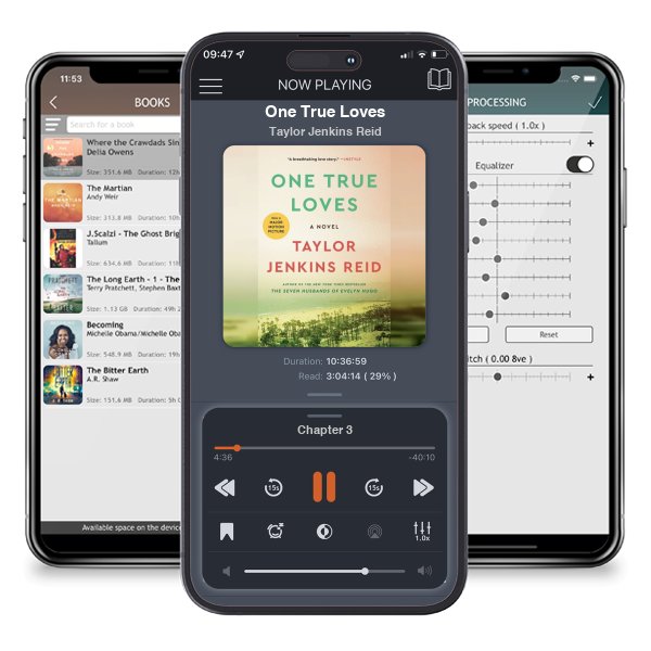 Download fo free audiobook One True Loves by Taylor Jenkins Reid and listen anywhere on your iOS devices in the ListenBook app.