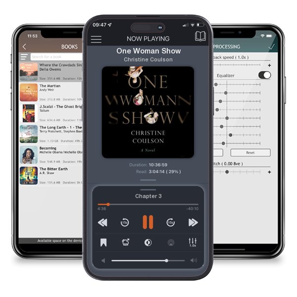 Download fo free audiobook One Woman Show by Christine Coulson and listen anywhere on your iOS devices in the ListenBook app.