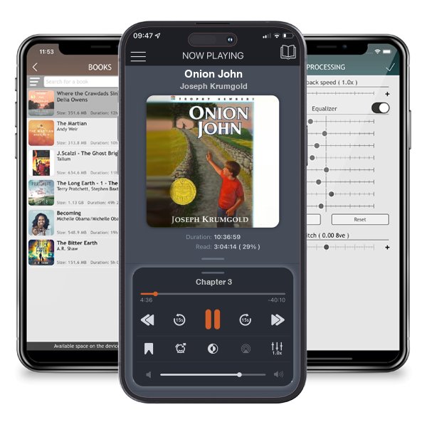 Download fo free audiobook Onion John by Joseph Krumgold and listen anywhere on your iOS devices in the ListenBook app.